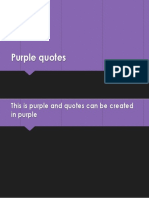 Purple Quotes