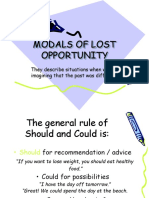 MODALS OF LOST OPPORTUNITY