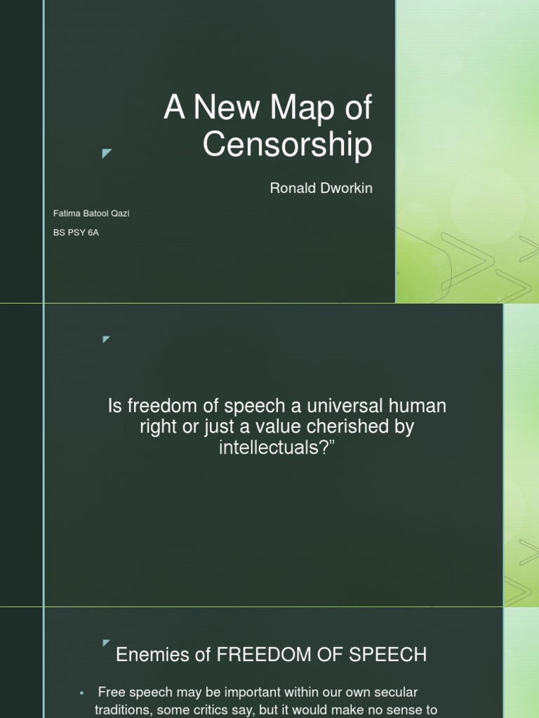 Freedom of Speech: A Critical Analysis | PDF | Freedom Of Speech ...