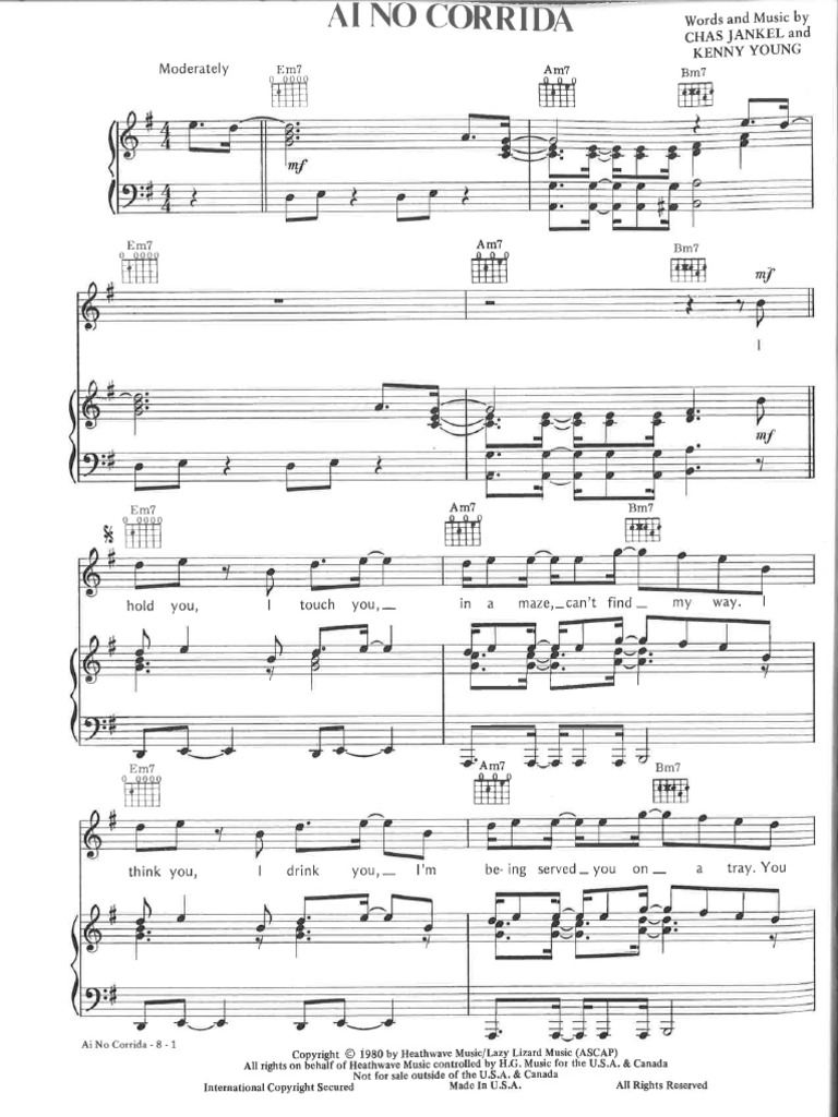 Quincy Jones - Ai No Corrida | PDF