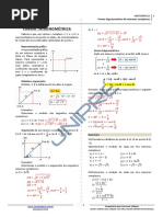 Números complexos - Forma Trigonométrica - Nota de Aula e Exerc