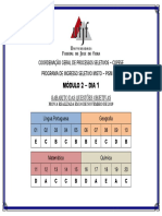 Gabarito PISM 2020 Módulo 2