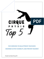 Cirque Physio Top 5
