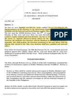 Datu Michael Abas Kida v. Senate of Philippines: Synchronization of ARMM Elections