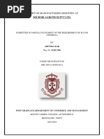 Manufacturing Report 1 1 1 Docx Organic Farming Soil