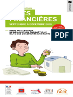 Guide Pratique Aides Financieres Renovation Habitat - Septembre A Decembre 2019