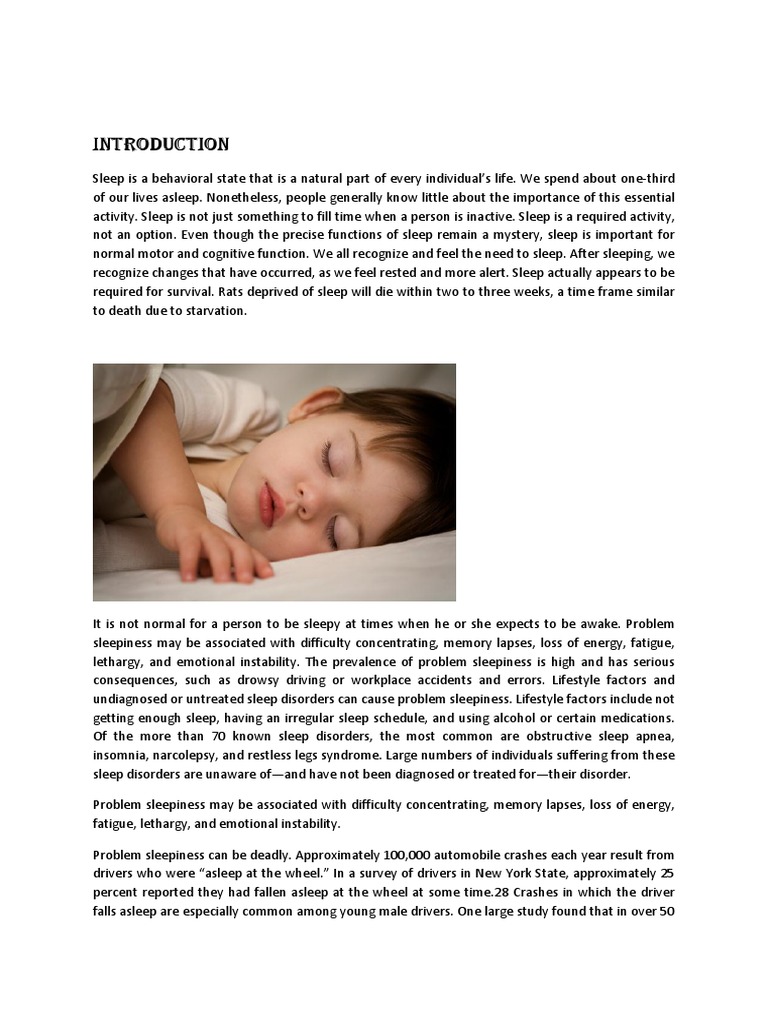 Sleep's Role in Brain Function | PDF | Sleep | Rapid Eye Movement Sleep