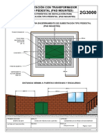 Transformador pedestal pad mounted