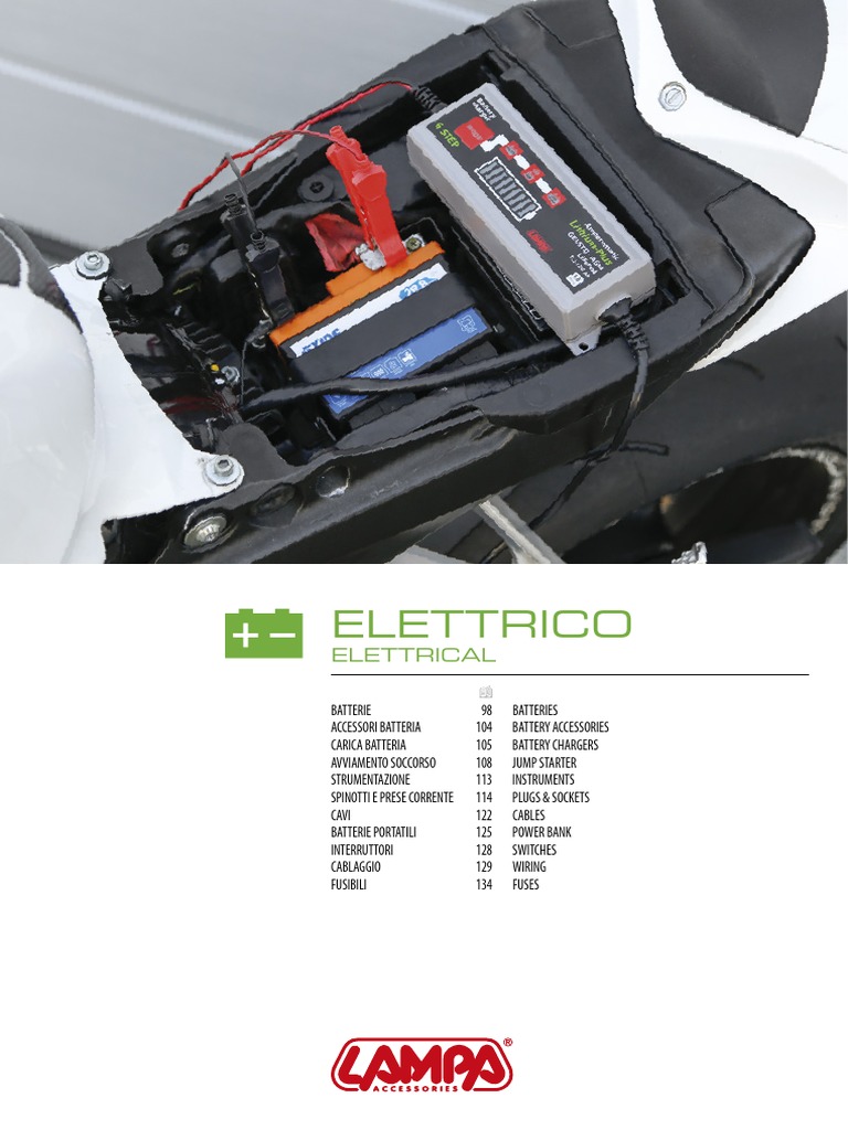 Batterie Moto 12V Lampa - Exide Bike Li-Ion LiFePo4 - 84 Wh-380A