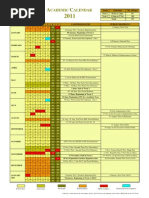 2011 Academic Calendar Maldives