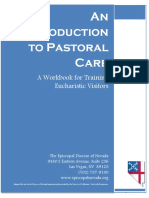 An Introduction To Pastoral Care - A Workbook For Training Eucharistic Visitors