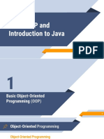 Ch1. Basic OOP and Introduction To Java