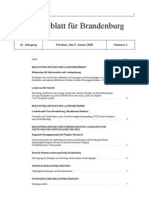 Amtsblatt - BRAVORS