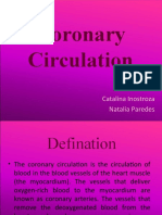 Coronary Circulation: Catalina Inostroza Natalia Paredes