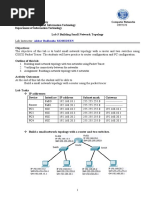 Lab4 - Packet Tracer