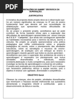 PROJETO REFORÇO