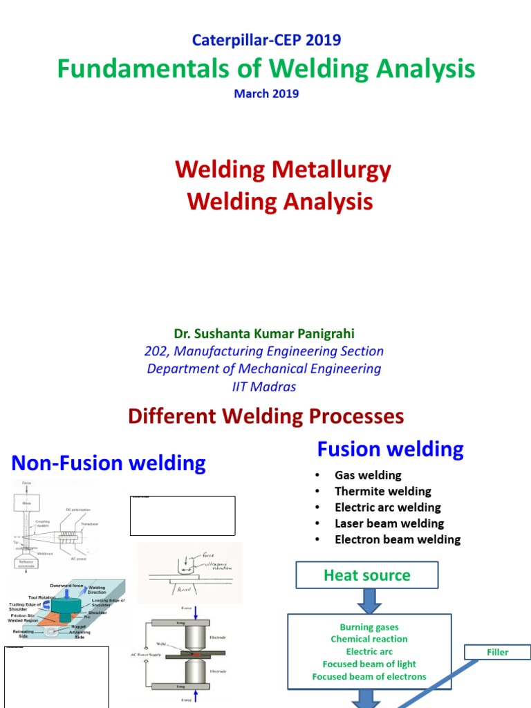 Fundamentals of Welding Analysis Guide | PDF | Welding | Construction