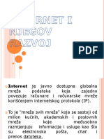 Internet I Njegov Razvoj