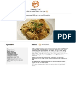 Chicken and Mushroom Risotto