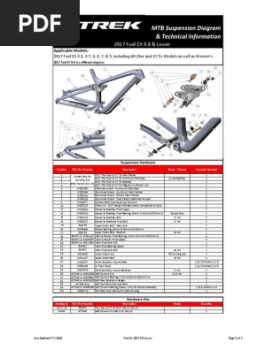 trek fuel ex suspension diagram