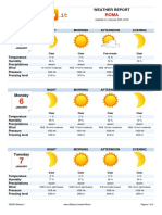 Meteo Roma Eng