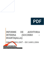 Informe de Auditoría Interna 2014 - 1