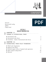 International Trade Theories and Policies