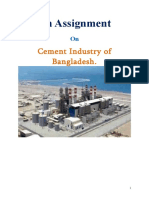 153958645 an Assignment of Cement Industry of Bangladesh