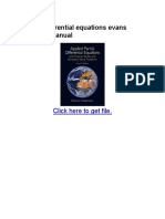 Partial Differential Equations Evans Solutions Manual