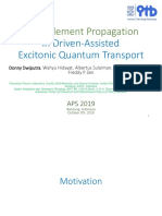 Donny Dwiputra Entanglement Driven Assisted Open Quantum Transport PDF