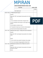 Perancangan Aktiviti Program Transisi