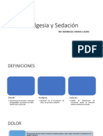 Analgesia y Sedación Pediatría