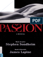 Passion Libretto PDF