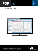 GSI Suite User Manual D-0102647 Rev G