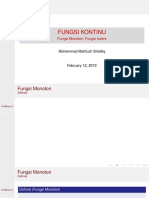 Fungsi Monooton Dan Fungsi Invers PDF