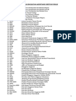 Daftar Singkatan Akuntansi Sektor Publik