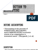 Unit 1ntroduction To Accounting