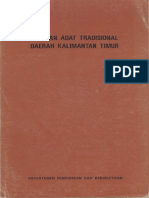 Pakaian Adat Tradisional Daerah Kalimantan Timur PDF