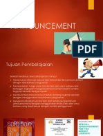 Announcement Adekkeliat