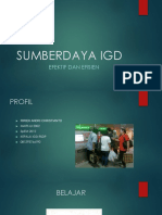 Dr. Ririek SP - em - Utilisasi Sumber Daya IGD PDF