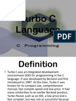 Turbo C Language