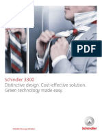 Schindler 3300 Elevator Brochure