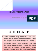 Konsep Sehat Sakit