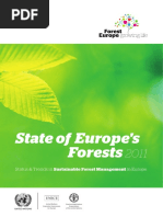 State of Europes Forests 2011 Report Revised November 2011