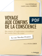 Voyage Aux Confins de La Conscience - Sylvie Déthiollaz & Claude Charles Fourrier