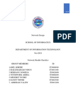 Network Design Document for National Metrology Institute of Ethiopia