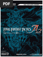 Final Fantasy Tactics A2 Grimoire of The Rift - Bradygames PDF | PDF