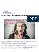 12 Shocking Symptoms of Gluten Sensitivity PDF