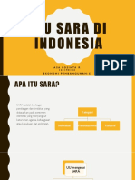 Isu Sara Di Indonesia