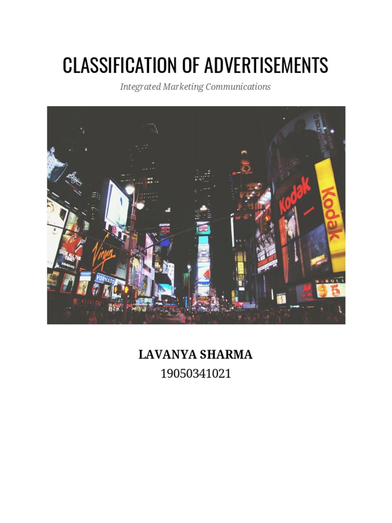 Advertising intelligence overview